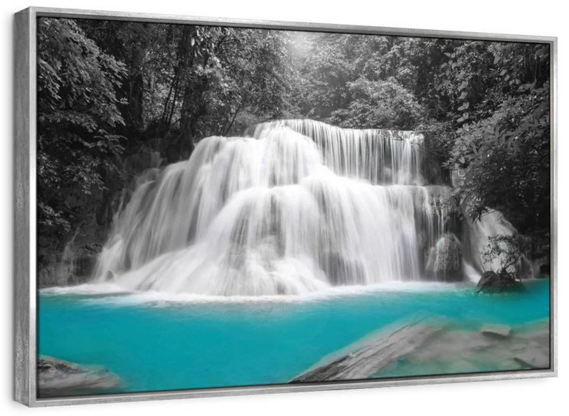 Pop Rainforest Waterfall Wall Art