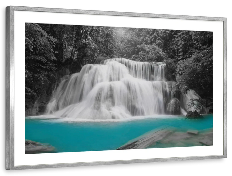 Pop Rainforest Waterfall Wall Art