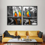 Macaw Friends Pop Wall Art