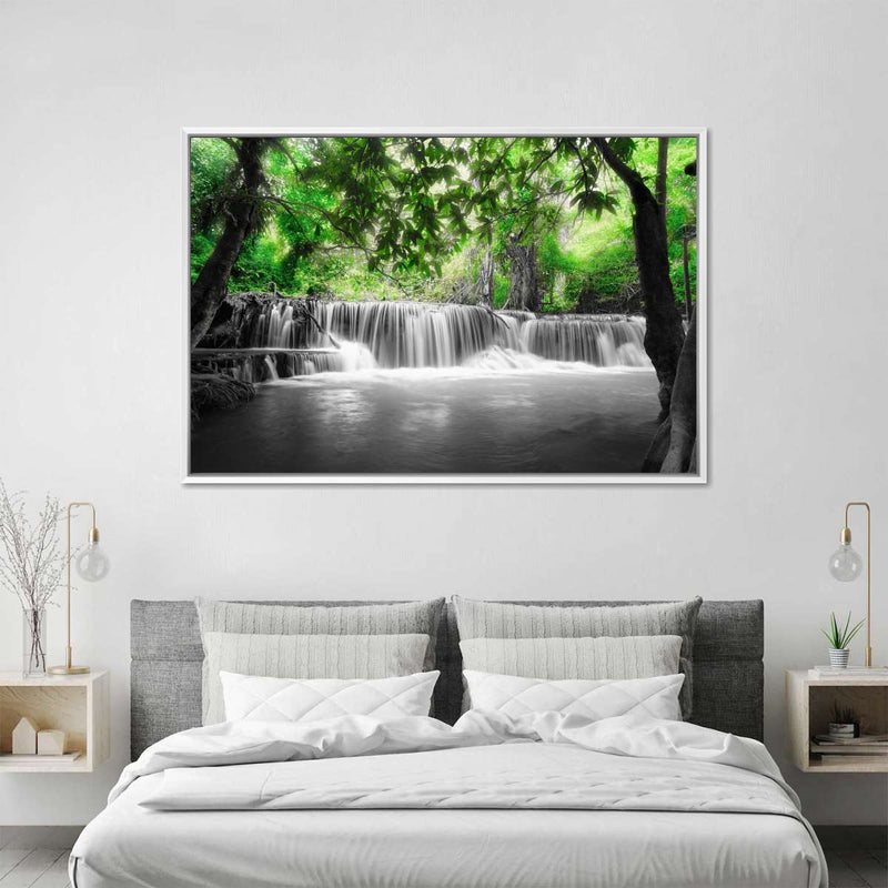 Pop Tropical Waterfall Wall Art