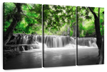 Pop Tropical Waterfall Wall Art