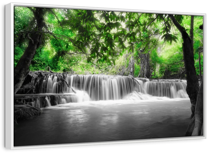 Pop Tropical Waterfall Wall Art