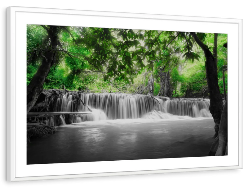Pop Tropical Waterfall Wall Art