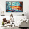 Psychedelic Forest Wall Art