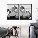 Snowcapped Grand Tetons Wall Art