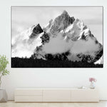 Snowcapped Grand Tetons Wall Art