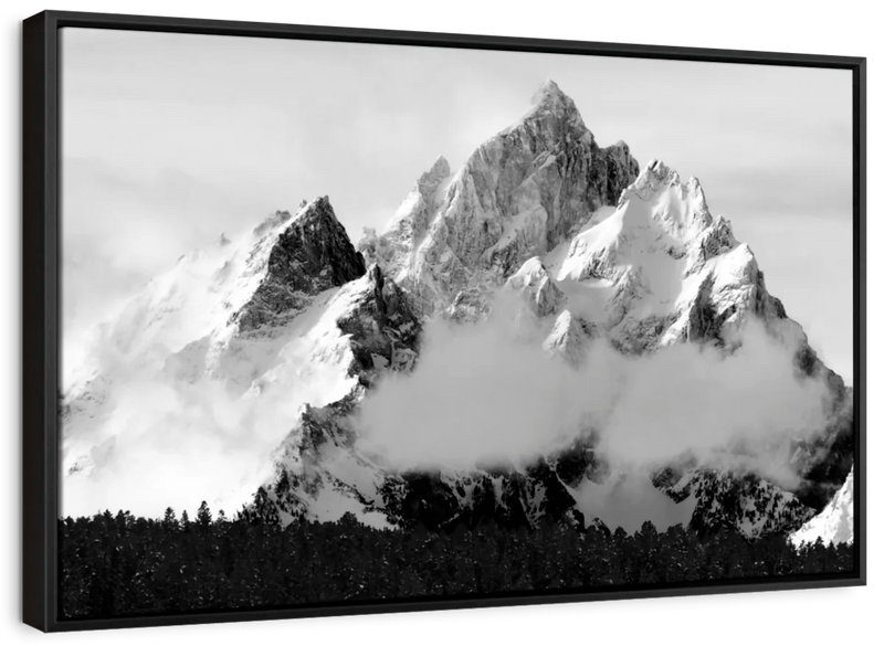 Snowcapped Grand Tetons Wall Art