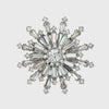Dazzling snowflake napkin rings, set of four
