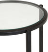 Schwendau Black End Table