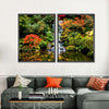 Mesmerizing Japanese Waterfall Wall Art
