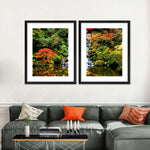 Mesmerizing Japanese Waterfall Wall Art