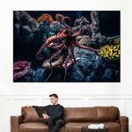 Octopus Habitat Wall Art
