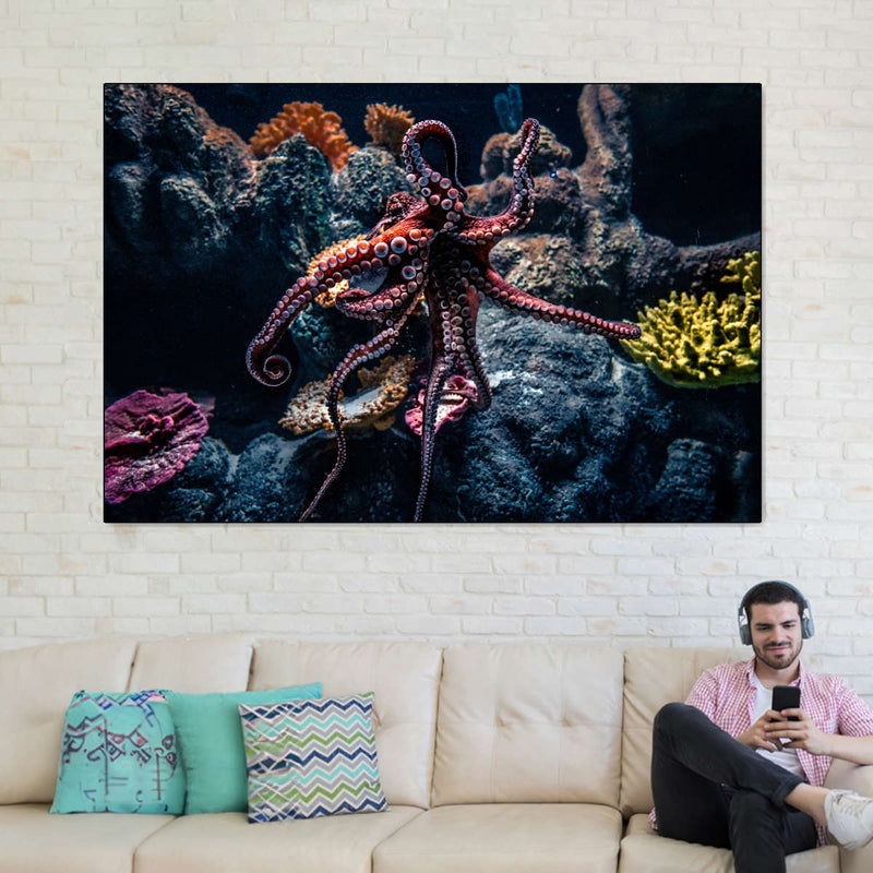 Octopus Habitat Wall Art