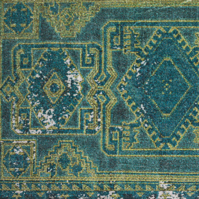 Untersiebenbrunn Teal Pillow Cover