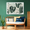 Jungle Monstera Leaves Wall Art