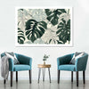 Jungle Monstera Leaves Wall Art