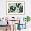 Jungle Monstera Leaves Wall Art