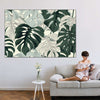Jungle Monstera Leaves Wall Art