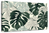 Jungle Monstera Leaves Wall Art