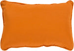 Zemst Bright Orange Pillow Cover