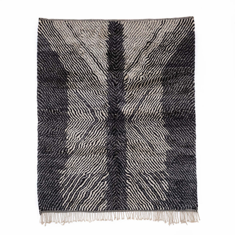 Enchanted Nightfall - luxury beni mrirt rug