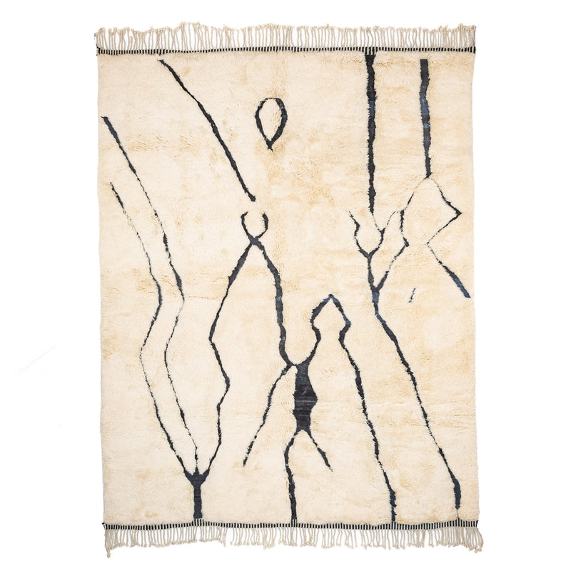Eternal Dance - Luxury Shag Moroccan Rug