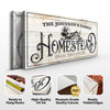 Vintage Farmhouse Homestead Sign