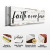Faith Over Fear Faith Sign III