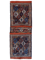 Exquisite Persian Qashqai Nomadic Vintage Khorjin ‘Saddle bag’