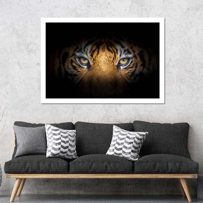 Tiger Gaze Wall Art