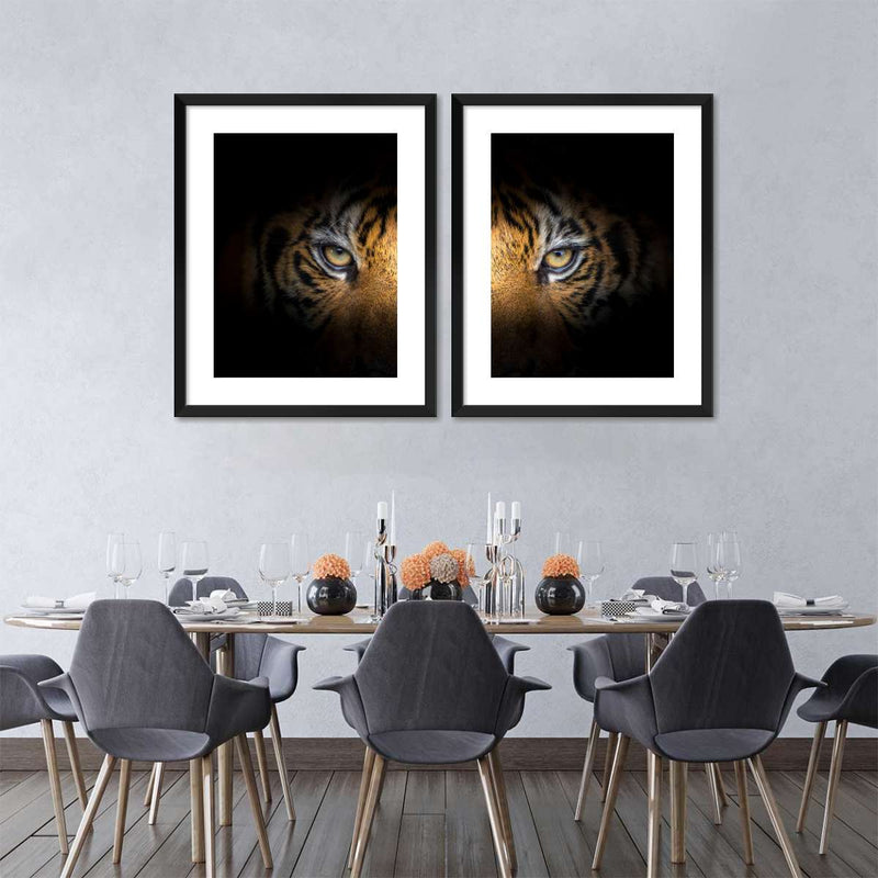 Tiger Gaze Wall Art
