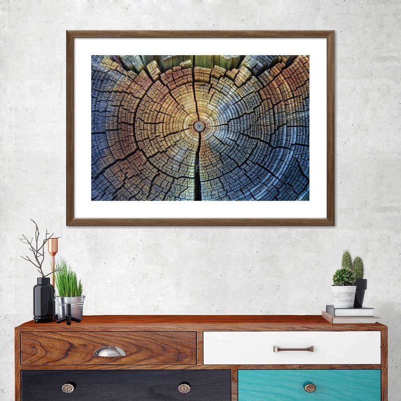 Tree Trunk Pattern Wall Art
