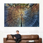 Tree Trunk Pattern Wall Art