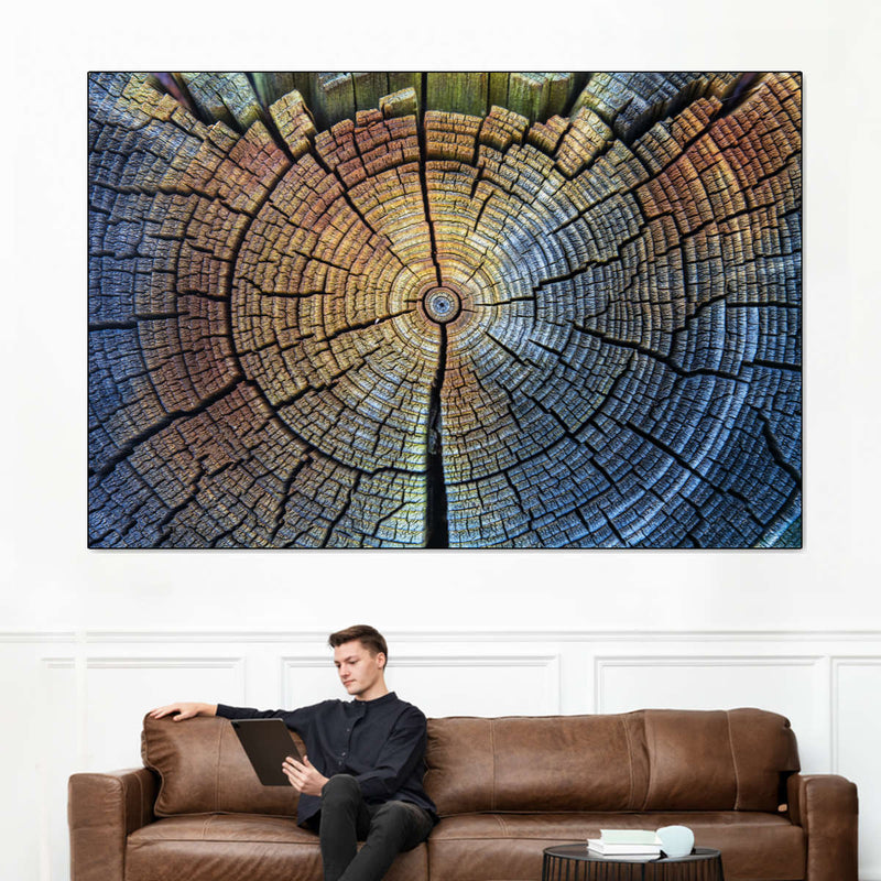 Tree Trunk Pattern Wall Art