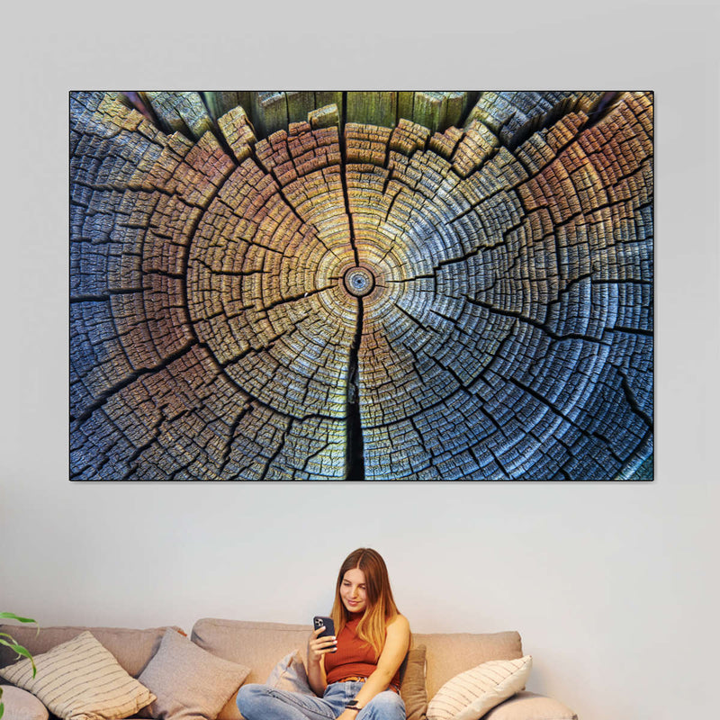 Tree Trunk Pattern Wall Art