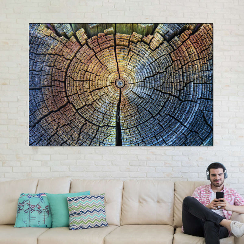 Tree Trunk Pattern Wall Art