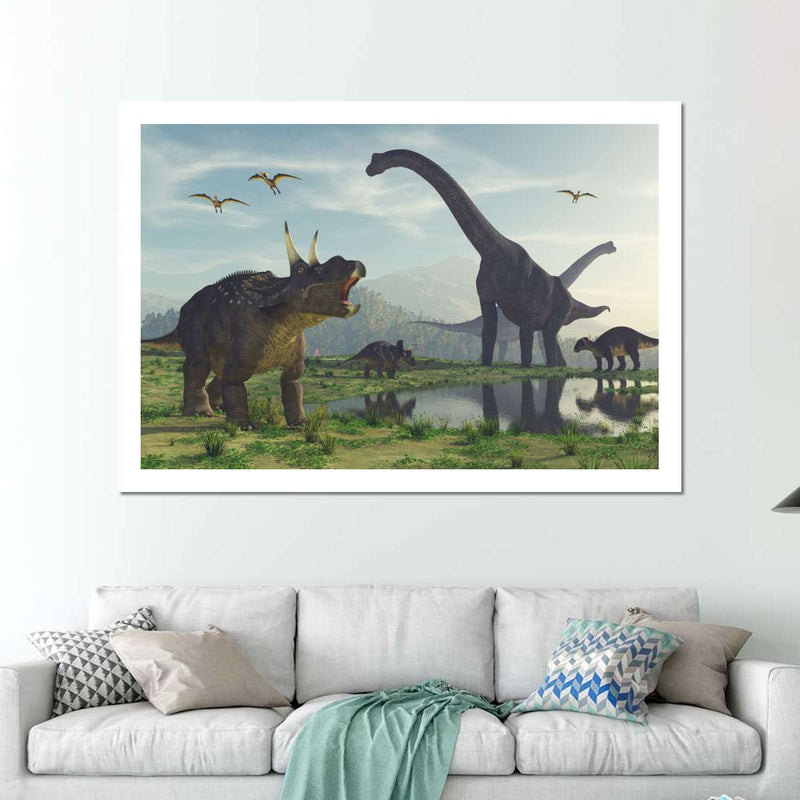 World Of Dinosaurs Wall Art