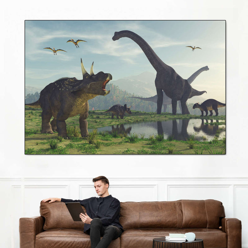 World Of Dinosaurs Wall Art