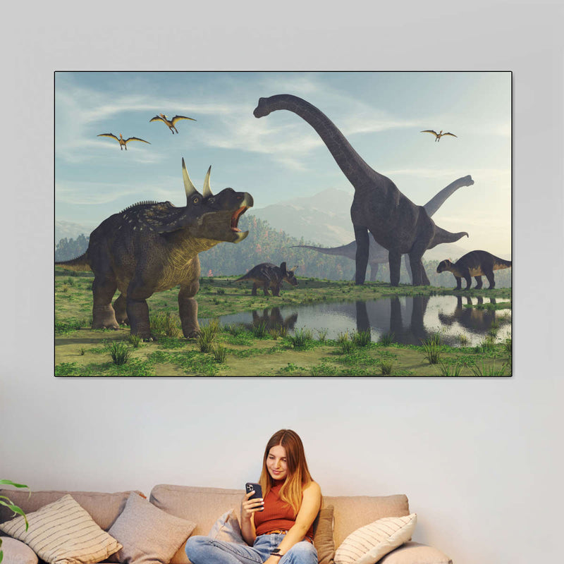 World Of Dinosaurs Wall Art