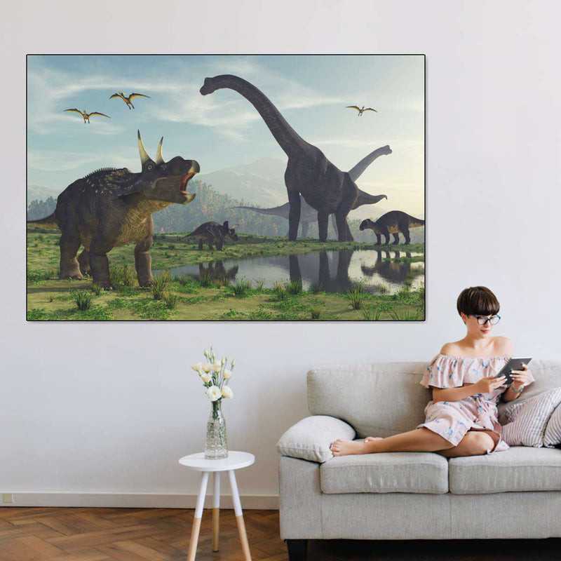 World Of Dinosaurs Wall Art