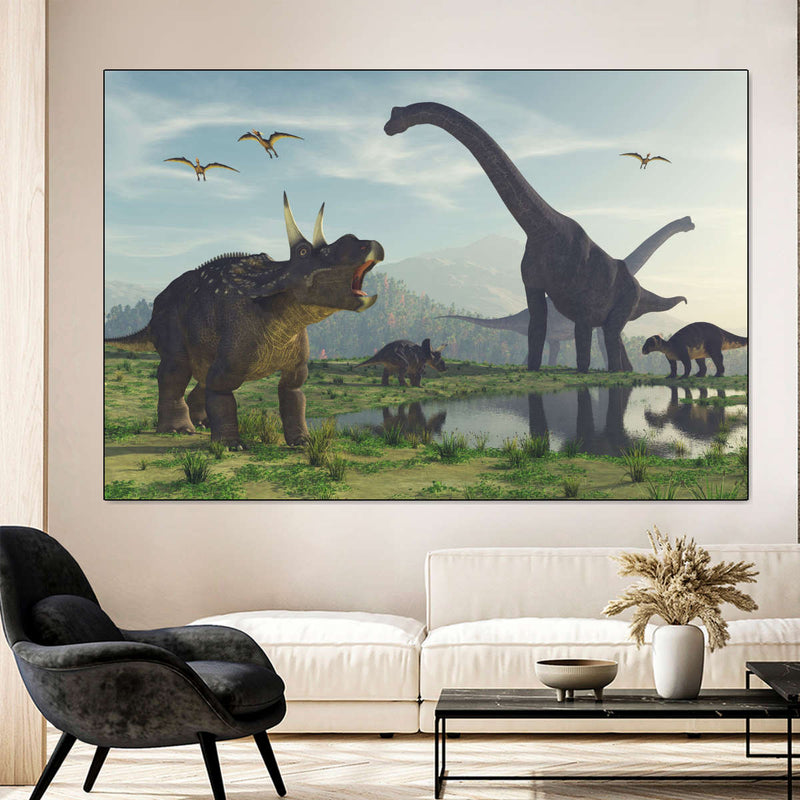 World Of Dinosaurs Wall Art