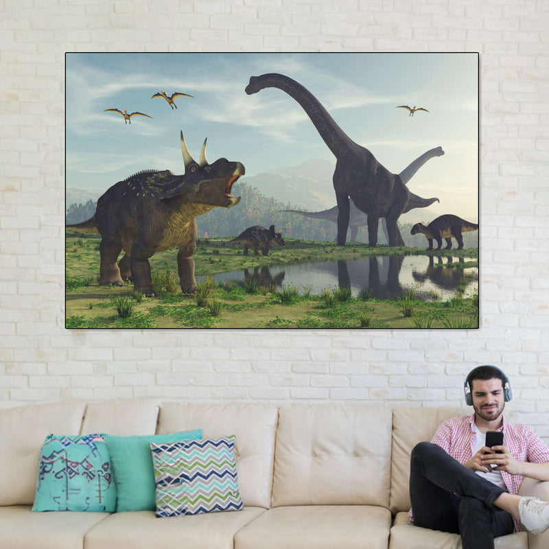 World Of Dinosaurs Wall Art