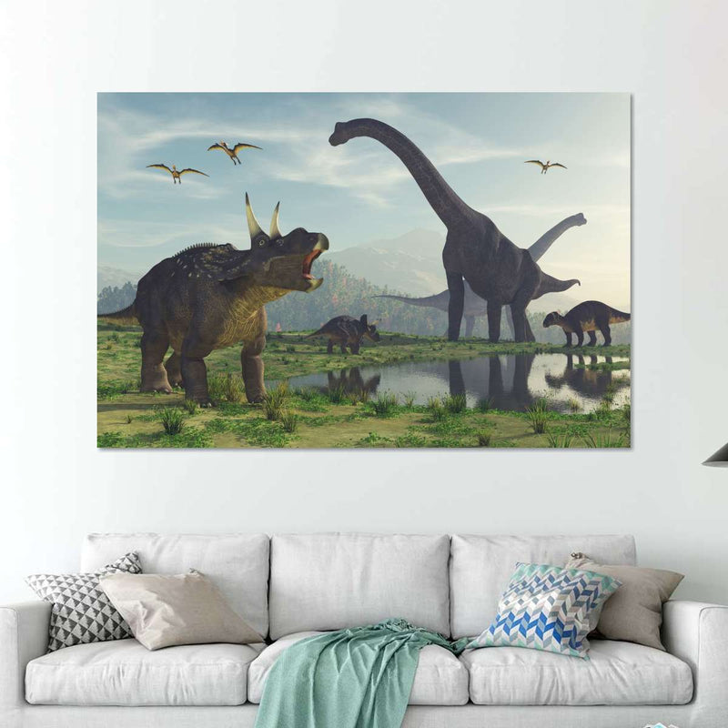 World Of Dinosaurs Wall Art