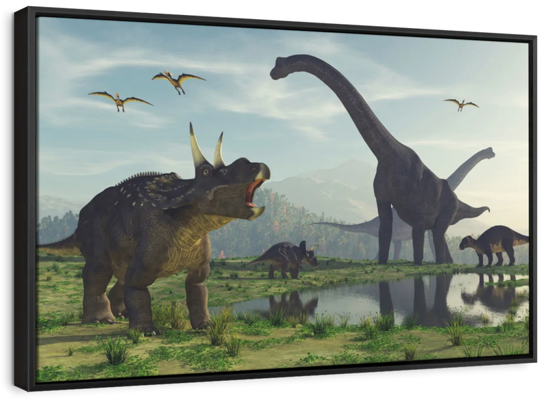 World Of Dinosaurs Wall Art