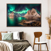 Swirling Moskenes Aurora Wall Art