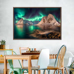 Swirling Moskenes Aurora Wall Art