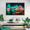 Swirling Moskenes Aurora Wall Art