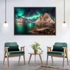 Swirling Moskenes Aurora Wall Art