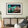 Swirling Moskenes Aurora Wall Art
