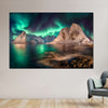 Swirling Moskenes Aurora Wall Art